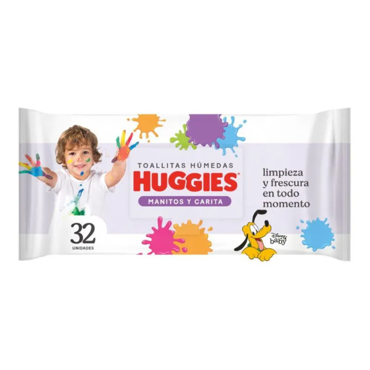 Toallitas Húmedas Huggies Manitos y Carita 32 Unidades