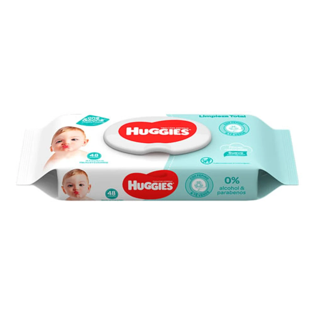 TOALLITAS HUMEDAS HUGGIES ONE&DONE X48