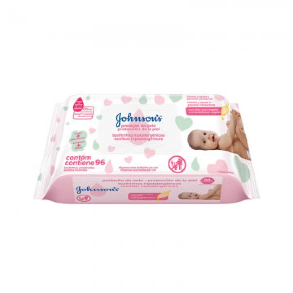 TOALLITAS HUMEDAS J&J EXTRA CUIDADO X96