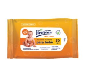 Toallitas Húmedas Wetclean 30 Unidades
