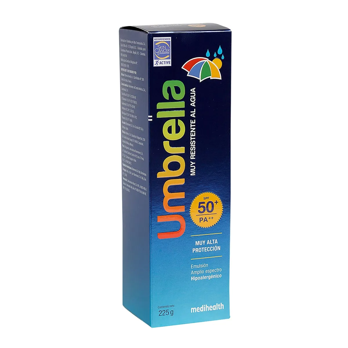 Umbrella Resistente Al Agua Spf50 225gr