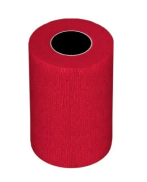 Venda Cohesiva Rojo 10x5cm