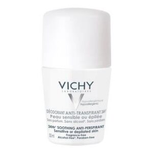 Vichy Desodorante Roll-On Piel Sensible S/Alcohol y S/Perfume