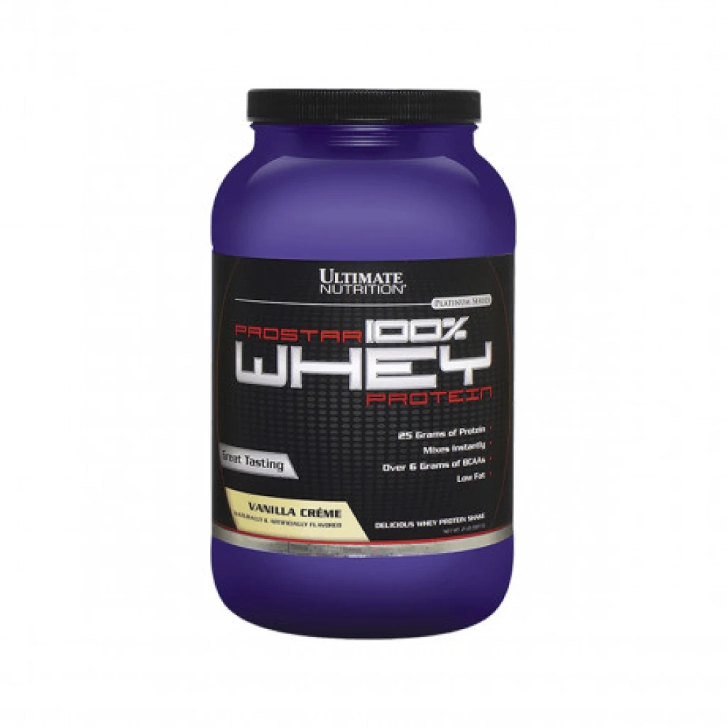 WHEY PROTEIN PROSTAR SABOR VAINILLA CREME 907GR