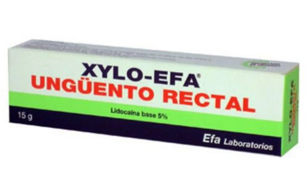 XYLO EFA UNGUENTO RECTAL 15 GR