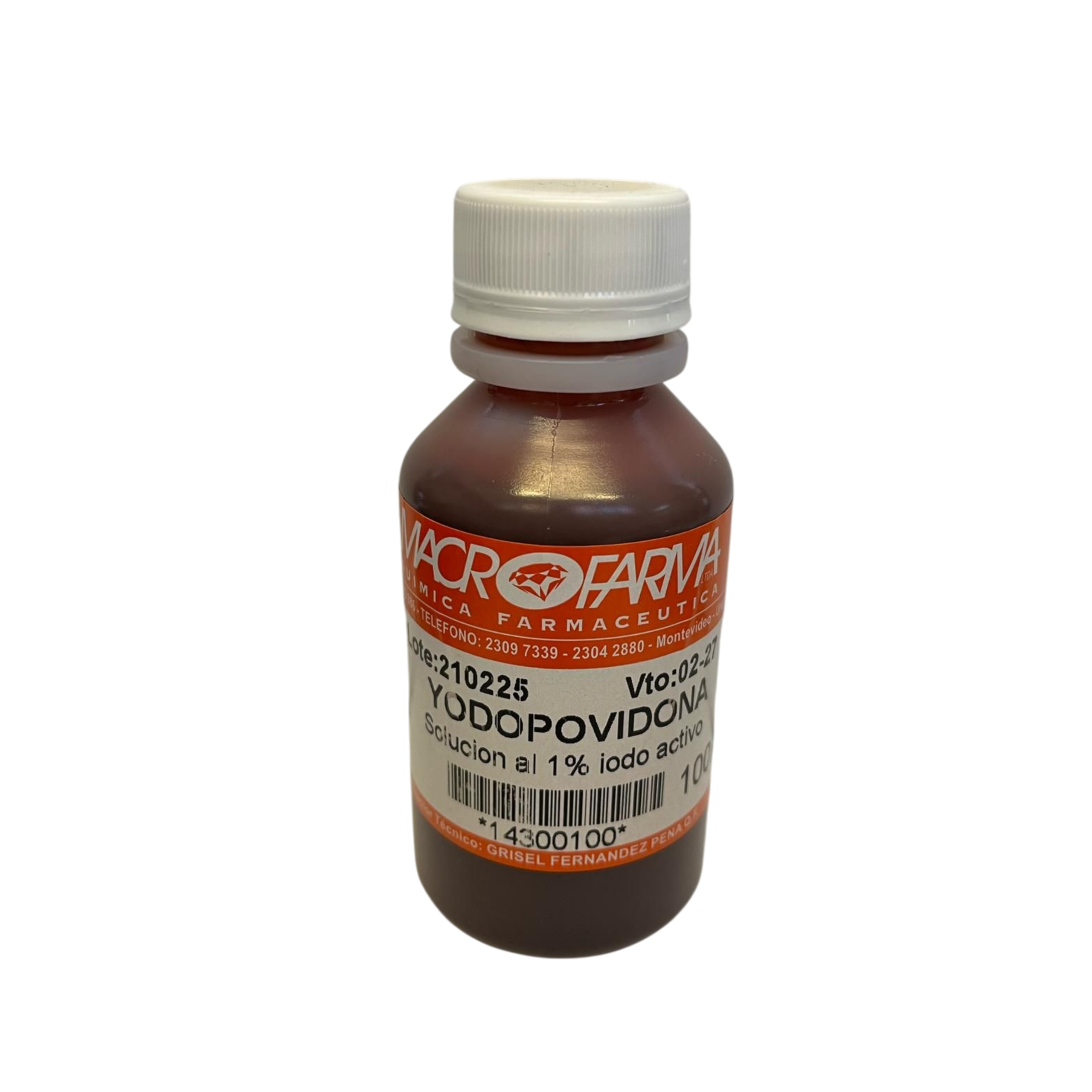 Yodopovidona 100ml MACROFARMA